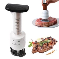 Creative Tender Beef Steak Needle Into The Steak