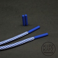 KIPZKAPZ TPR4 Blue - Metal Tips Aglets/ Tipping/ Shoelace End/