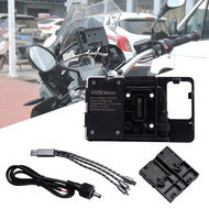 New For BMW R1200GS LC 2013-On Mobile Phone Navigation Bracket For GARMIN USB Phone Charging R1200 G