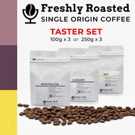 Coffee Bean Single Origin Coffee Gift Set, BEAN ROCK COFFEE, Freshly Roasted Specialty Coffee Arabic
