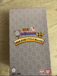 Bearbrick 200% 銀 招財貓 開運 超合金