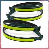 (F B S V)2Pair Bike Trouser Clips  Bike Trouser Clips with Reflective Bands for Night Rides