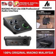 MAONO PS22 Lite USB Professional Audio Interface 24-bit / 192kHZ Phone & Computer compatible