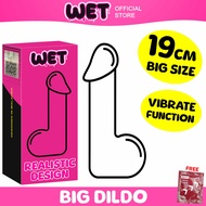 [ STRONG VIBRATE ] WET STORE 19cm Big Size Realistic Vibrate Dildo Powerful AV Vibrator Wireless Vib