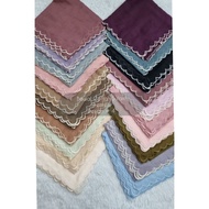 Bawal Sulam Ombak Rindu - White series