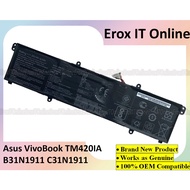 Asus VivoBook Flip 14 TM420IA X413EA TP470EA S433FA K413EA M413UA S413FQ Series B31N1911 C31N1911 La