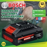 BOSCH 1600A036Z1 EXBA18V-40 18V Expert 4.0AH Battery