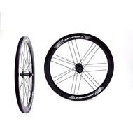 （Ready stock）Supply Folding Bicycle Bicycle Motocross Mountain Bike Wheel Set20Inch/451Broadsword Ring4.0BicycleVBrake