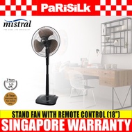 Mistral MSF1800R Stand Fan with Remote (18-inch) - Singapore Warranty