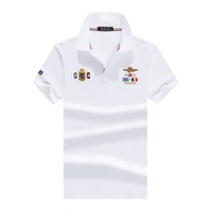 ILKR Plus Size 6XL Polo Shirts for Men Summer European Men Polo Shirts Short-sleeved Polo Shirt Casual Men's T-shirt