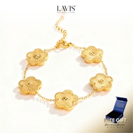 Lavis Mirae Bracelet Titanium Emas Barang Kemas Rantai Tangan Hadiah Stainless Steel Anti Karat