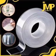 JMP - Double Tape Nano Clear 2-Sided Multipurpose Tape 1M, 3m, & 5M Transparent Double Sided Tape
