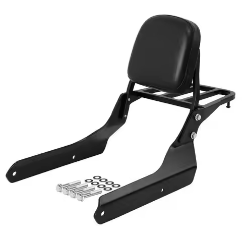 Motorcycle Backrest Sissy Bar Luggage Rack For Honda Shadow Phantom 750 VT750C2B 2010-2019 Spirit 75
