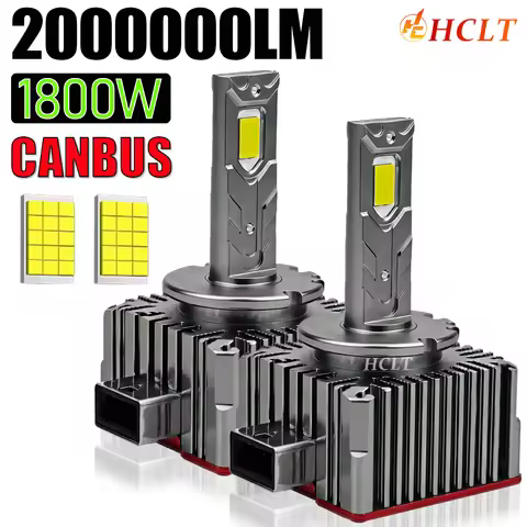 D1S D3S LED Canbus Super Bright Car Lights 6000K Xenon D2S D4S D1R D3R D2R D4R D8S Auto Headlight Bu