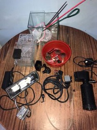 迷你魚缸和其他器材