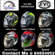 [SG Seller 🇸🇬] PSB Approved! EVO RS9 Clearance Promo Open Face Helmet