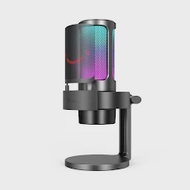 Bộ micro thu âm có dây Fifine A8 tích hợp đèn RGB