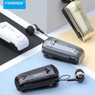 Fineblue F520 Wireless Business BT5.3 Headset in-Ear Retractable Earphone Hands-free Sport Driver Ea