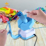 Electric Yarn Ball Winder Automatic Yarn Winder Yarn Cake Winder for Crocheting [anisunshine.sg]