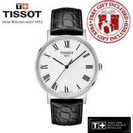[Official Warranty] Tissot T109.410.16.033.01 Men's Everytime Medium Quartz Leather WatchT1094101603301 (watch for men / jam tangan lelaki / tissot watch for men / tissot watch / men watch)
