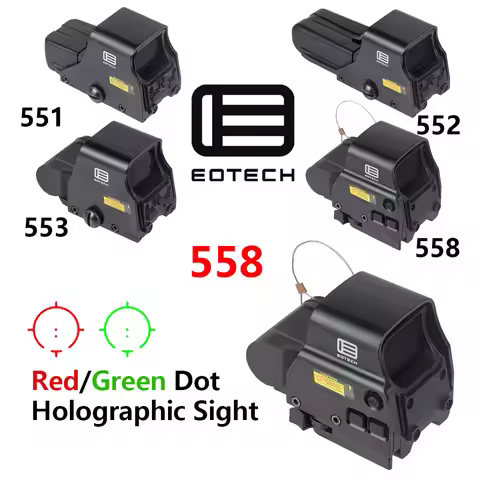 Eotech 551 552 553 558 Holographic Sight Red Green Dot Sight Hunting Reflex Riflescopes Airsoft Scop