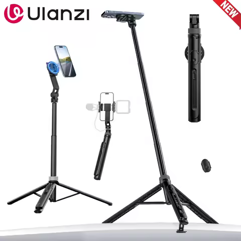 Ulanzi TT88 Desktop Overhead Bracket Mantis Tripod for Android Apple iPhone 16 15 Smatphone With Mag