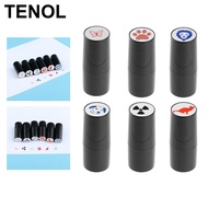 TENOL Golf Ball Stamp Stamp Marker Impression Gasket Quick Drying Golf Accessories Symbol