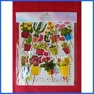 ❃ ❧ ▫ Plantita theme cake topper