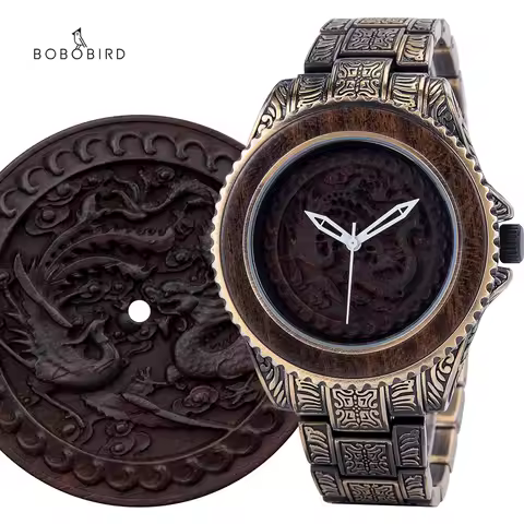reloj hombre Japan Movement Luxury Watch for Men Brand BOBO BIRD Quartz Wristwatches Man Clock Fashi