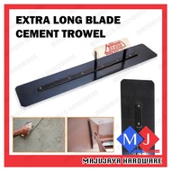 BLITON MASTER 99999 NO.1 Besi Plaster 3'' x 18'' Extra Long Blade Cement Trowel Steel Rectrangular T