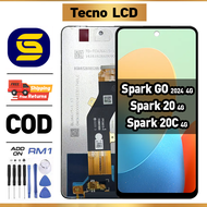 LCD TECNO Spark 20 4G/ Spark 20C 4G/ Spark GO 2024 4G Compatible For Glass Original Touch Screen Dig