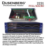 Dusenberg Graphic Equalizer EQ - 2231 XL Full Macro Official 2-Year Warranty