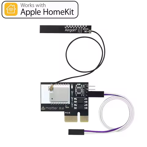 Homekit APP Matter PC Power Switch Computer Remote Boot Startup Card Telecommuting PICE for Apple Si