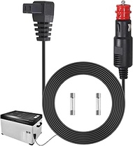 12V Car Refrigerator DC Power Cord, Suitable for DC 12V/24V Portable Compressor Cooler 10 Ft Car Ref