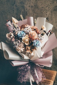 鈔票花束/鈔票玫瑰花束/有錢花花束/紙鈔花束/錢花花束/生日花束