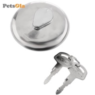 [PETSOLA] Motorcycle Fuel Gas Oil Tank Fill Cap Cover Decal for GN125, 8 x 8 x 4cm