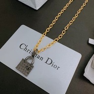Dior 黑色包包項鍊