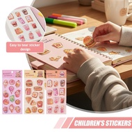 3d Stickers Embossed Adorable Assorted Decals Mini Hamburger Cartoon 3d Stickers For Boys Girls K9i6