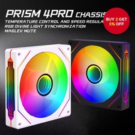 Argb Prism 4pro Rgb Fan Controller Hub Luminous Cooling System for Pc Case Cpu Fans 2nd 4th Gen New 