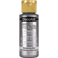 DA070 Shimmering Silver Americana Paint 59ml
