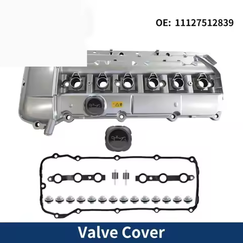 11127512839 nueva cubierta de válvula de motor de aluminio 11 12 7 512 839 para BMW M54 E46 E60 E83 