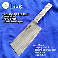 Bendo cacah tulang dan daging kayu dan bambu tebas paku