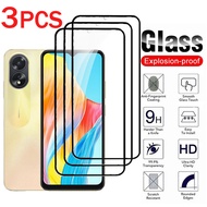 For OPPO A38 3Pcs Full Cover Curved Tempered Glass OPPO A38 Screen Protector Glass OPPO A38