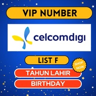 [ VIP NUMBER LIST F TAHUN LAHIR ] CELCOM 5G VIP NUMBER COUPLE FAMILY EASY SPECIAL CANTIK FENGSHUI NO