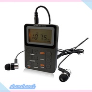 Shanshan SH-01 Multifunctional AM FM Radio With Earphones Radio Rechargeable Portable MP3 Player Alarm Clock For Walking