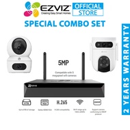 Ezviz H9C 5MP + 5MP H7C 4MP + 4MP H9C 3MP + 3MP Dual Lens Outdoor Pan Tilt Security CCTV Ezviz NVR X