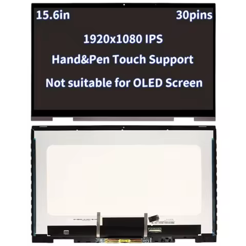 For HP Envy 15m-eu0033dx 15.6" FHD Touch Screen LCD Assembly Laptop Monitor Notebook Display 30Pin M