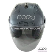 SG SELLER 🇸🇬 PSB APPROVED NOVA R606 motorcycle helmet glossy GREY