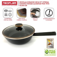 Neoflam Noblesse Aluminium Wok IH Xtrema Coating (28cm)