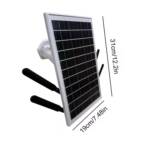 Solar Powered 4G LTE WiFi Router 15W 25600mAh Outdoor Wireless Router 4G LTE Modem Router for Outdoo